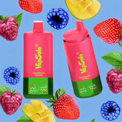 VAPSOLO TRIPLE 60000 - BLUEBERRY SOUR RASPBERRY & STRAWBERRY MANGO & LEMON COLA