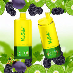 VAPSOLO TRIPLE 60000 - BLACKCURRANT ICE & PINK LEMONADE & KIWI PASSIONFRUIT GUAVA