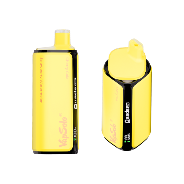 Vapsolo Quads 80000 - Strawberry Watermelon & Cherry Cola & Juicy Peach Ice & Grapefruit Refresher