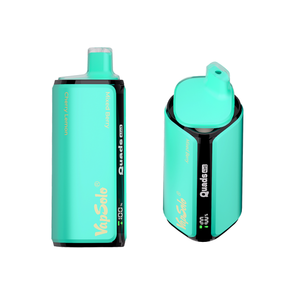 Vapsolo Quads 80000 - Mixed Berry & Cherry Lemon & Strawberry Kiwi & Strawberry Watermelon Bubblegum