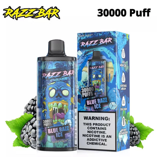 Razz Bar 30000 Blue Razz Ice