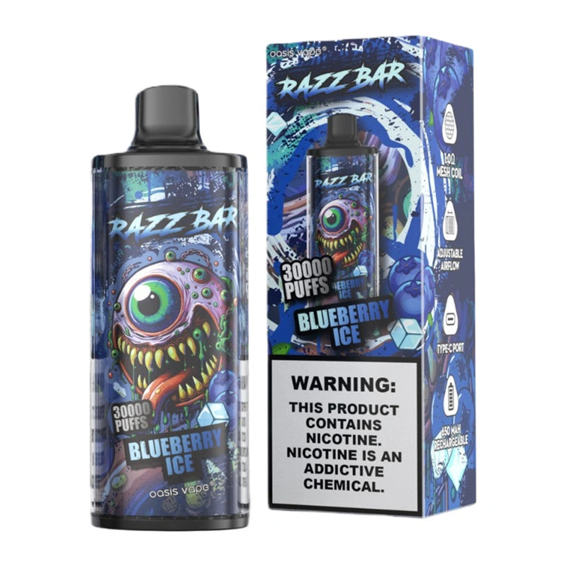 Razz Bar 30000 Blueberry Ice
