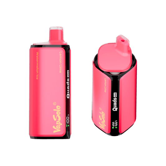 Vapsolo Quads 80K - Lemon Lime & Watermelon Ice & Black Ice Dragon Fruit Strawberry & Love66