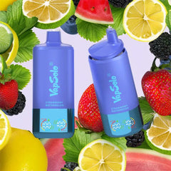 VAPSOLO TRIPLE 60000 - LEMON LIME & STRAWBERRY WATERMELON & BLUEBERRY ICE