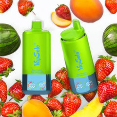VAPSOLO TRIPLE 60000 - RASPBERRY WATERMELON & MANGO PEACH & STRAWBERRY KIWI