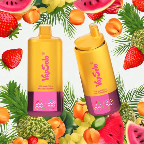 VAPSOLO TRIPLE 60000 - TROPICAL FRUIT & STRAWBERRY WATERMELON & LEMON PEACH